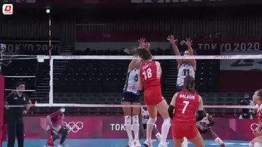 排球女子预赛 A组日本vs巴西 排球女子预赛 A组日本vs巴西